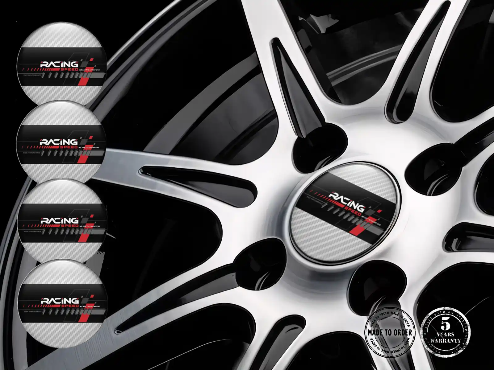 Domed Label Logo Premium Silicone Stickers